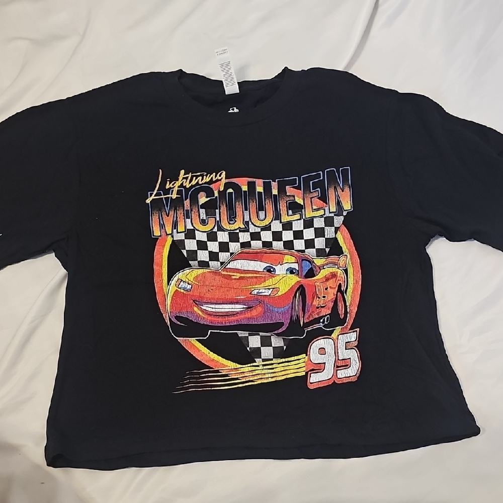 Black Lightning McQueen Graphic T-Shirt